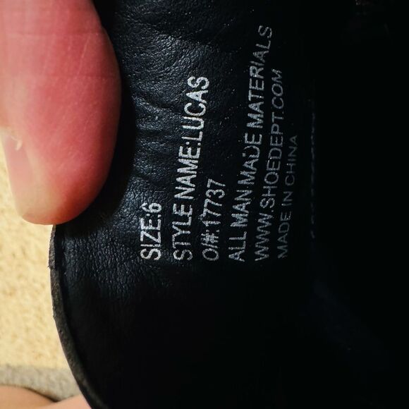 Perry Ellis Elegant Black Leather Loafers - Picture 7 of 10